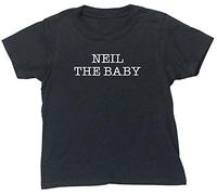 Hippowarehouse Neil The Baby Kids Children's Short Sleeve t-Shirt Black
