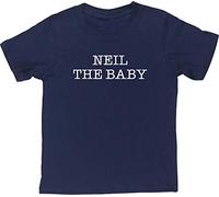 Hippowarehouse Neil The Baby Kids Children's Short Sleeve t-Shirt Navy Blue