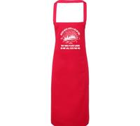 Hippowarehouse Never mess with a welsh girl, they know places where no one will ever find you Apron kitchen cooking painting DIY onesize adult