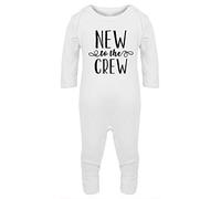 Hippowarehouse New to the Crew Baby Romper all in one piece unisex