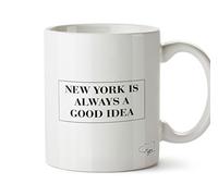 Hippowarehouse New York is Always a Good idea Printed Mug Cup Ceramic 10oz