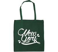 Hippowarehouse New York Tote Shopping Gym Beach Bag 42cm x38cm, 10 litres