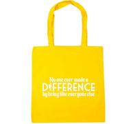 Hippowarehouse No one ever made a difference by being like everyone else Tote Shopping Gym Beach Bag 42cm x38cm, 10 litres