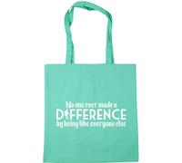 Hippowarehouse No one ever made a difference by being like everyone else Tote Shopping Gym Beach Bag 42cm x38cm, 10 litres