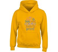 Hippowarehouse No one is You and That is Your Super Power Kids Children's Unisex Hoodie Hooded top Sun Yellow