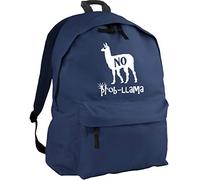 HippoWarehouse No Prob-Llama Backpack ruck Sack Dimensions: 31 x 42 x 21 cm Capacity: 18 litres