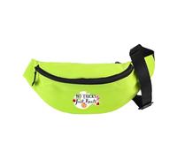 Hippowarehouse No Tricks Just Treats Waist Pack Bum Bag Festival Accessory 38x14x8cm 2.5 litres
