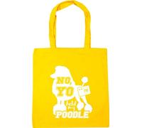 Hippowarehouse No, Yo Hold My Poodle Tote Shopping Gym Beach Bag 42cm x38cm, 10 litres