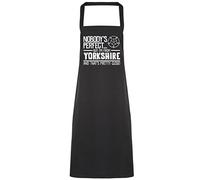 Hippowarehouse Nobody's Perfect But I'm From Yorkshire and That's Pretty Close Apron kitchen cooking painting DIY onesize adult