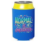 Hippowarehouse Normal is Overrated Gift for Him Her Daughter Son Dad Mum Can Cooler Sleeve Bottle Can