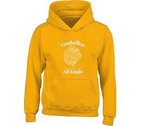 Hippowarehouse normalise Minds of All Kinds Kids Children's Unisex Hoodie Hooded top Sun Yellow