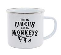 Hippowarehouse Not My Circus not My Monkeys Printed Mug Various Colour Options Ceramic Cup Kitchenware 11oz