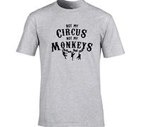 Hippowarehouse Not My Circus not My Monkeys Unisex Short Sleeve t-Shirt (Specific Size Guide in Description)