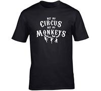 Hippowarehouse Not My Circus not My Monkeys Unisex Short Sleeve t-Shirt (Specific Size Guide in Description)