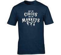 Hippowarehouse Not My Circus not My Monkeys Unisex Short Sleeve t-Shirt (Specific Size Guide in Description)