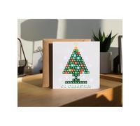 Hippowarehouse Oh Chemistree periodic table Personalised Card. 15cm x 15cm with envelope for him for her Funny Cards for Men and Women Blank inside option