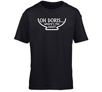 Hippowarehouse Oh Dorris … Where’s The Salad? Kids Children's Short Sleeve t-Shirt Black