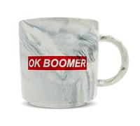 Hippowarehouse Ok Boomer Printed Mug Various Colour Options Ceramic Cup Kitchenware 11oz