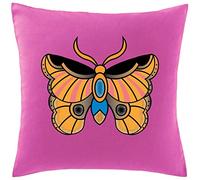 Hippowarehouse Old school butterfly tattoo Printed bedroom accessory cushion cover case 41x41cm