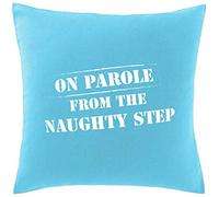 Hippowarehouse On parole from the naughty step Printed bedroom accessory cushion cover case 41x41cm