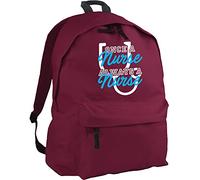 Hippowarehouse Once A Nurse Always A Nurse backpack ruck sack Dimensions: 31 x 42 x 21 cm Capacity: 18 litres
