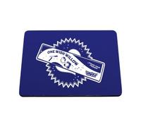 Hippowarehouse One wish willow printed mouse mat pad accessory black rubber base 240mm x 190mm x 60mm