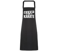 Hippowarehouse Out of My Way I'm Going to Karate Apron kitchen cooking painting DIY onesize adult