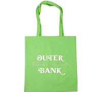 Hippowarehouse Outer Banks, Paradise on Earth Tote Shopping Gym Beach Bag 42cm x38cm, 10 litres