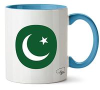 Hippowarehouse Pakistan Flag Printed Mug Various Colour Options Ceramic Cup Kitchenware 11oz