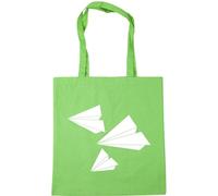 Hippowarehouse paper planes Tote Shopping Gym Beach Bag 42cm x38cm, 10 litres