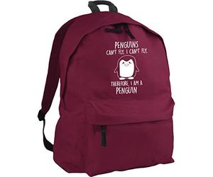 HippoWarehouse Penguins Can't Fly. I Can't Fly. Therefore, I am a Penguin Backpack ruck Sack Dimensions: 31 x 42 x 21 cm Capacity: 18 litres