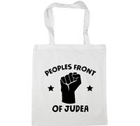 Hippowarehouse Peoples front of Judea Tote Shopping Gym Beach Bag 42cm x38cm, 10 litres