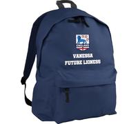 Hippowarehouse Personalised future lioness England star Football fan backpack ruck sack Dimensions: 31 x 42 x 21 cm Capacity: 18 litres