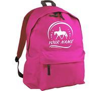 HippoWarehouse Personalised Horse Riding Your Name Here Backpack ruck Sack Dimensions: 31 x 42 x 21 cm Capacity: 18 litres