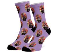 Hippowarehouse Personalised Printed Pet Socks Cute Dog Cat Any Photo Image Here 26.5cm 35cm 40cm Fathers Day Gift Mother Day mum dad