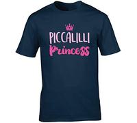 Hippowarehouse Piccalilli Princess Unisex Short Sleeve t-Shirt (Specific Size Guide in Description) Navy Blue