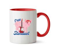 Hippowarehouse Piggy Stardust Printed Mug Various Colour Options Ceramic Cup Kitchenware 11oz