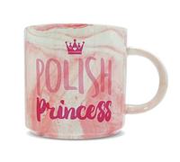 Hippowarehouse Polish Princess Printed Mug Various Colour Options Ceramic Cup Kitchenware 11oz