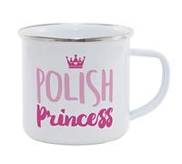 Hippowarehouse Polish Princess Printed Mug Various Colour Options Ceramic Cup Kitchenware 11oz