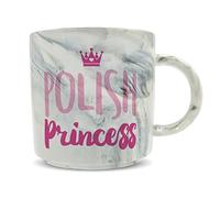 Hippowarehouse Polish Princess Printed Mug Various Colour Options Ceramic Cup Kitchenware 11oz