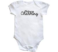 Hippowarehouse Prince Charming baby vest bodysuit (short sleeve) boys girls