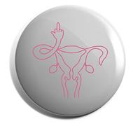 Hippowarehouse Pro choice feminism march Badge Various Sizes 38mm 50mm 75mm