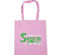 Hippowarehouse Probably The Best Senco In The World Tote Shopping Gym Beach Bag 42cm x38cm, 10 litres