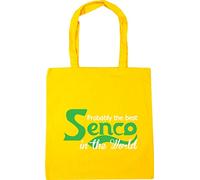 Hippowarehouse Probably The Best Senco In The World Tote Shopping Gym Beach Bag 42cm x38cm, 10 litres