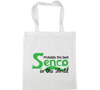 Hippowarehouse Probably The Best Senco In The World Tote Shopping Gym Beach Bag 42cm x38cm, 10 litres