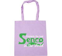 Hippowarehouse Probably The Best Senco In The World Tote Shopping Gym Beach Bag 42cm x38cm, 10 litres
