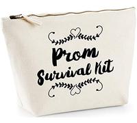 Hippowarehouse Prom survival kit printed make up cosmetic wash bag 18x19x9cm