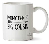 Hippowarehouse Promoted to Big Cousin Printed Mug Cup Ceramic 10oz