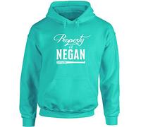 Hippowarehouse Property of Negan Unisex Hoodie Hooded top (Specific Size Guide in Description)
