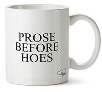 Hippowarehouse Prose Before Hoes Printed Mug Cup Ceramic 10oz